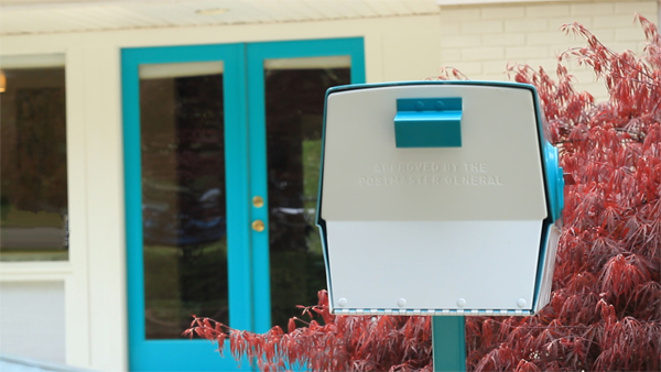 Vintage Mailbox & Door