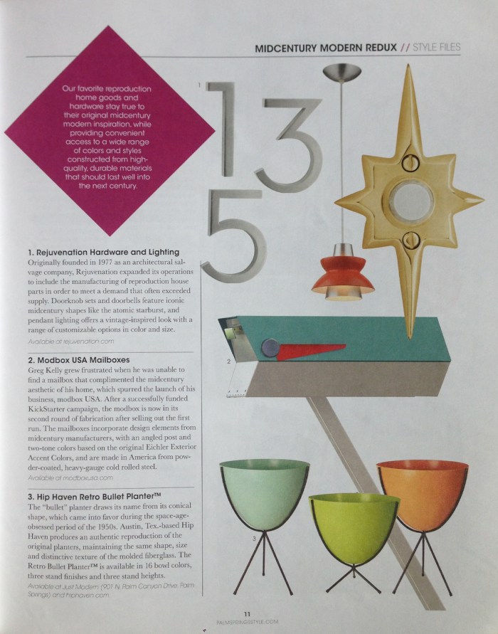 Palm Springs Style Magazine